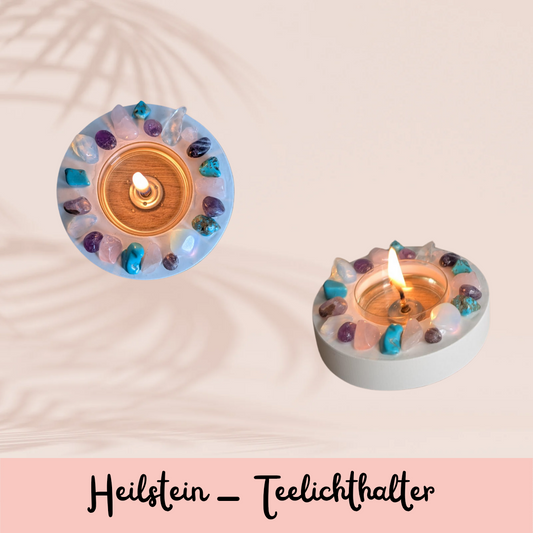 Teelichthalter - Heilstein