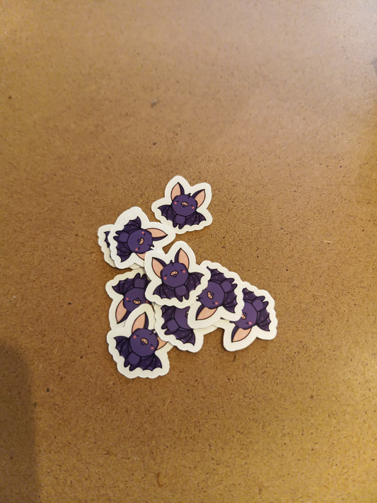 Sicker Die Cut Fledermaus