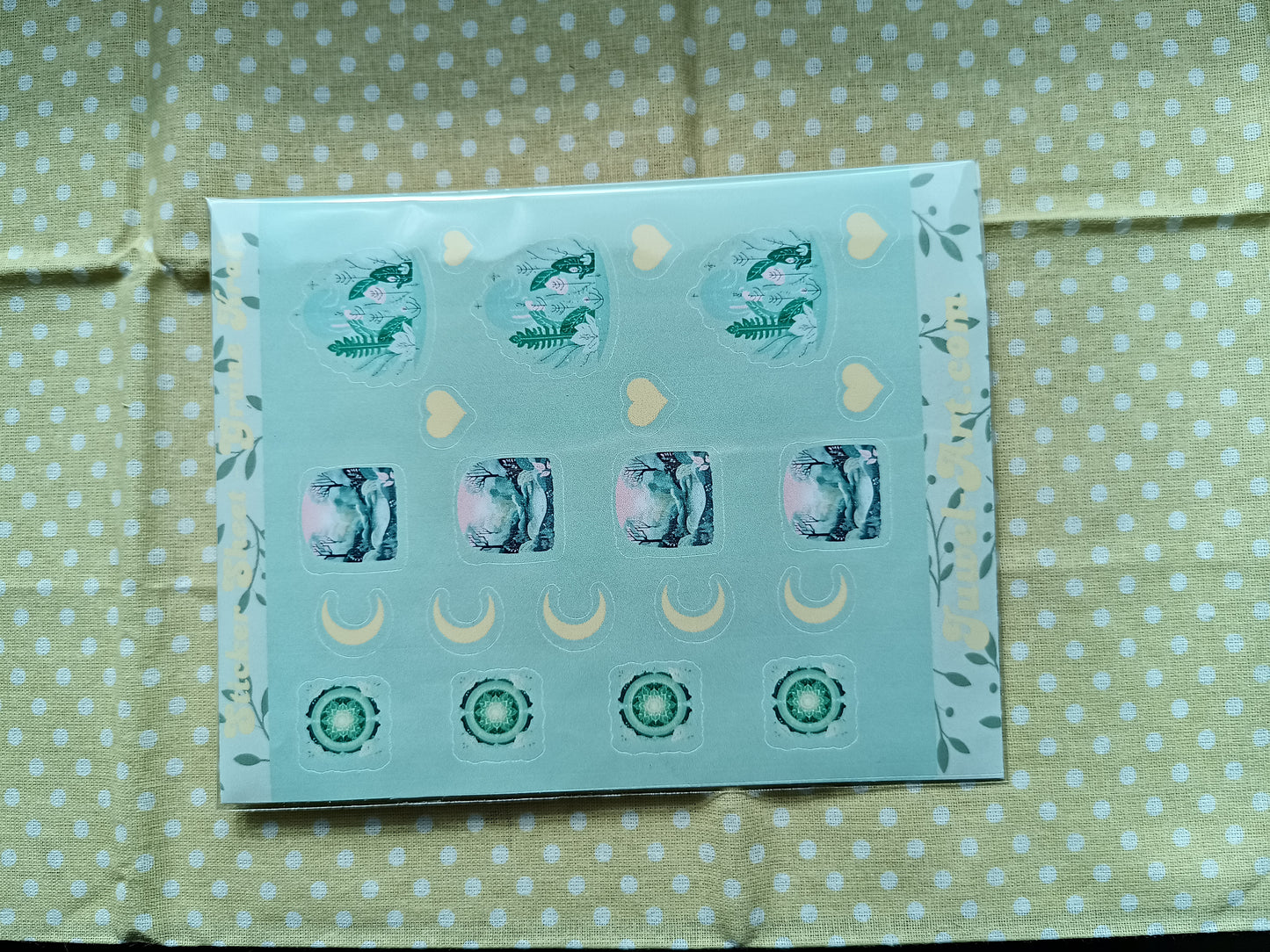 A6 Sticker Sheets - Grüne Kraft