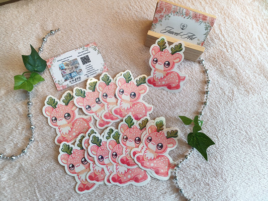 Erdbeerelchi Glitzer Die Cut