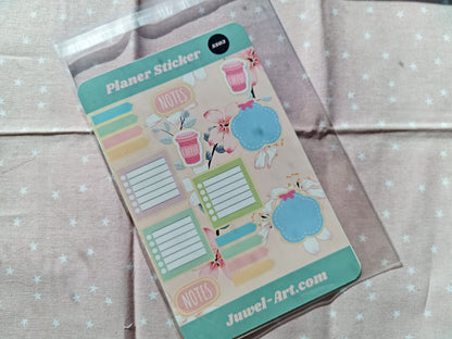 A6 Stickersheets - Planer Sticker