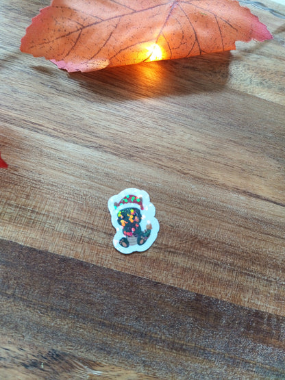 Drachen Lebkuchen Weihnacht Sticker