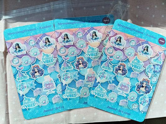 Stickersheets A6 - Meerjungfrau