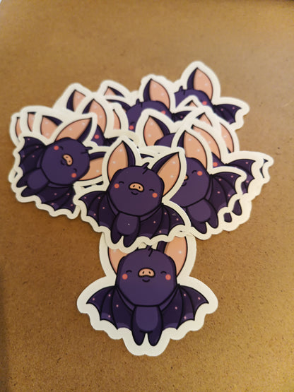 Sicker Die Cut Fledermaus